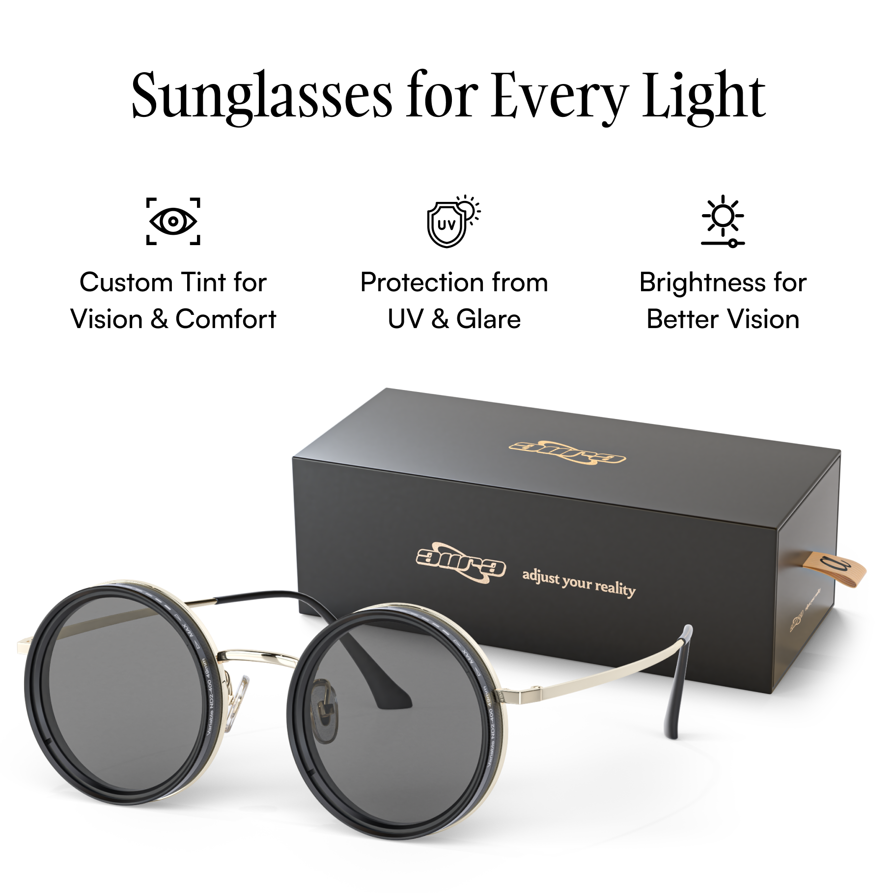 Aura™ Adjustable Shades