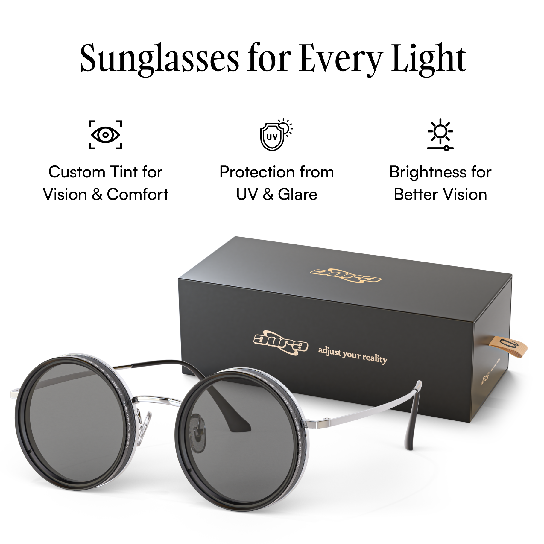 Aura™ Adjustable Shades